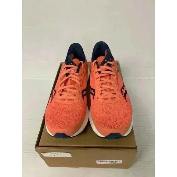 -634 Saucony Orange/Black, Freedom S, Womens Running Shoes-US 9.5 Womens