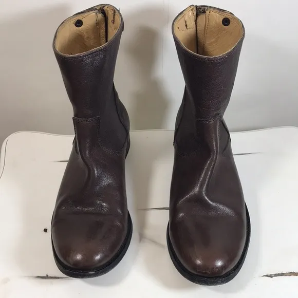 💙 Frye Melissa Button Short Boots