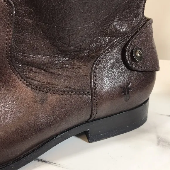 💙 Frye Melissa Button Short Boots
