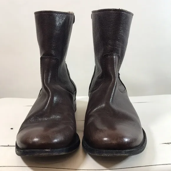 💙 Frye Melissa Button Short Boots