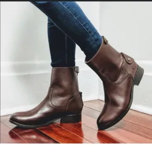 💙 Frye Melissa Button Short Boots