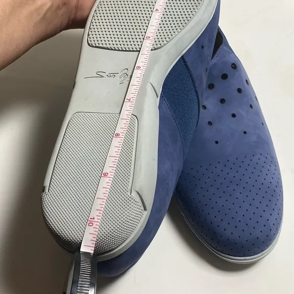 2 New pairs Sesto Meucci Dana Comfort Slip-On Walking Shoes black &amp; blue s 9.5