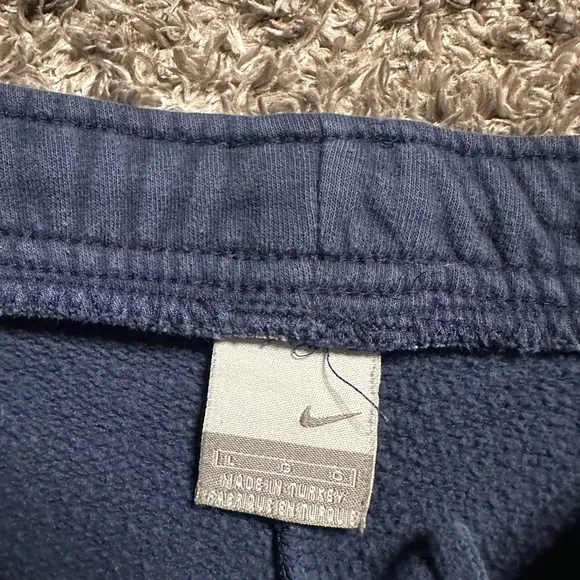 2000s Nike Tonal Blue Sweatpants