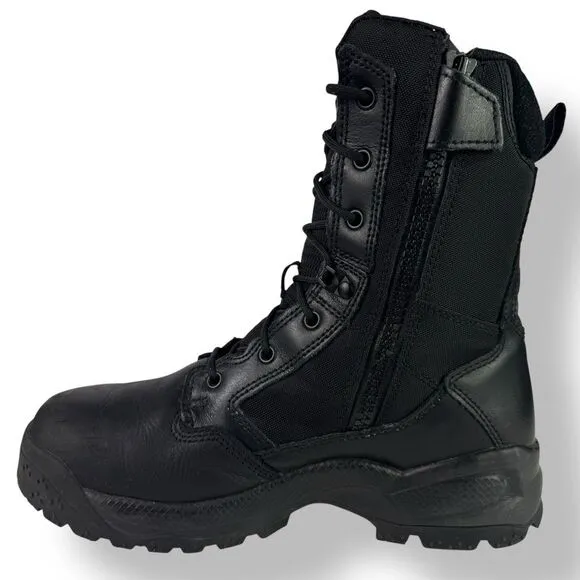 5.11 Tactical ATAC 2.0 8” Boots 12391 Black Side Zip Combat Military Men’s 9.5