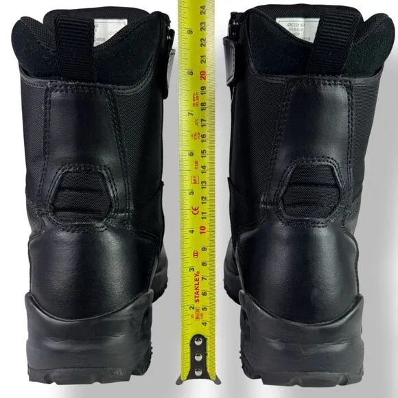 5.11 Tactical ATAC 2.0 8” Boots 12391 Black Side Zip Combat Military Men’s 9.5