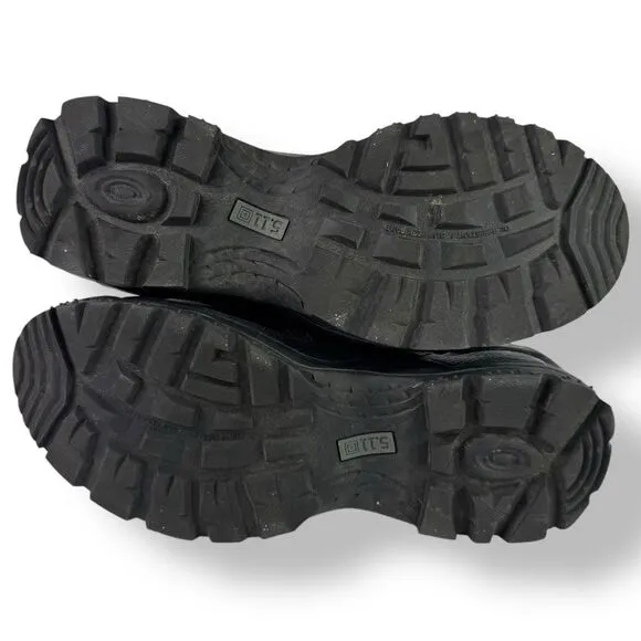 5.11 Tactical ATAC 2.0 8” Boots 12391 Black Side Zip Combat Military Men’s 9.5
