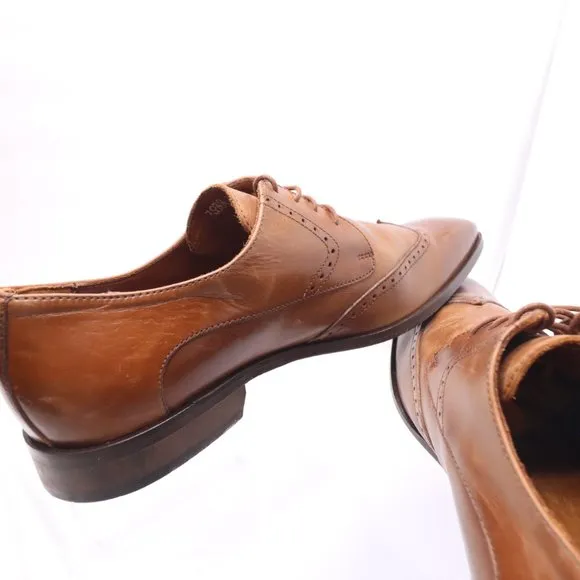 7020   MICHAEL SHANNON 7020 Italian Couture  Leather  Shoes  size us 11.5