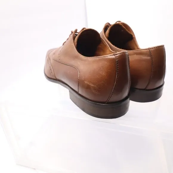 7020   MICHAEL SHANNON 7020 Italian Couture  Leather  Shoes  size us 11.5