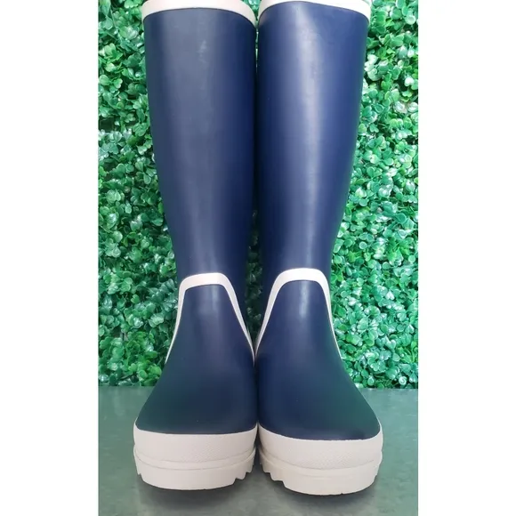 8. J.Crew Tall lug-sole rainboots