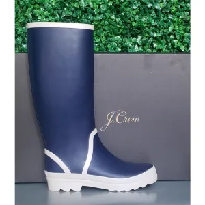 8. J.Crew Tall lug-sole rainboots