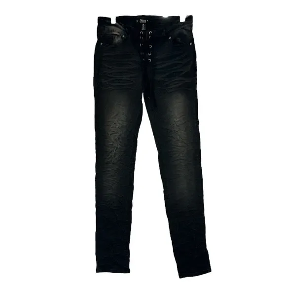 Abby Dawn | by Avril Lavigne Black Denim Studded Jeans