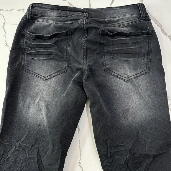 Abby Dawn | by Avril Lavigne Black Denim Studded Jeans