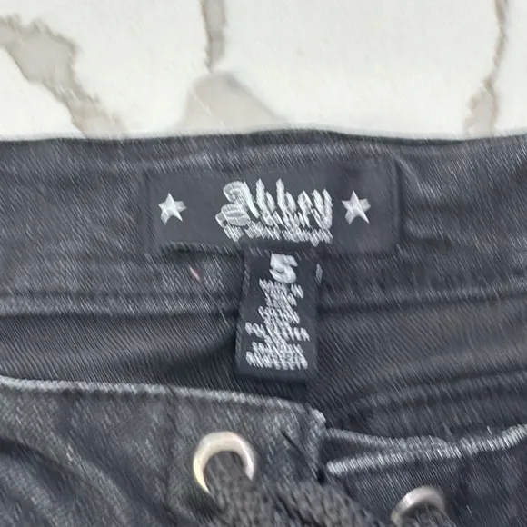 Abby Dawn | by Avril Lavigne Black Denim Studded Jeans