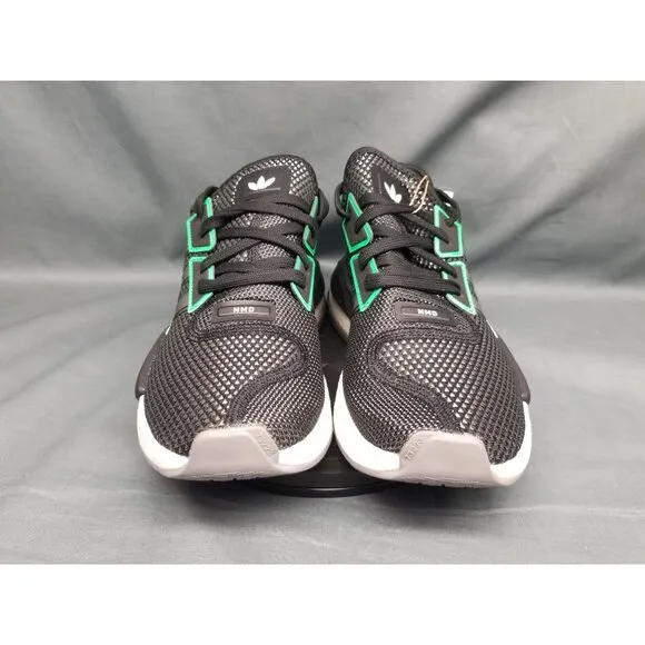 Adidas Boys NMD_G1 J Sneakers Composition Black Green White Size 6 NEW NO BOX!