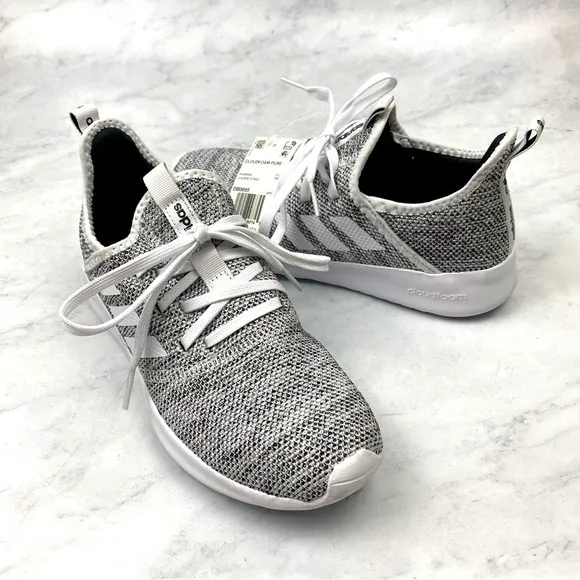 Adidas CloudFoam Pure Comfort Sporty Running Tennis Shoes Sneakers Size 6 (NWT)