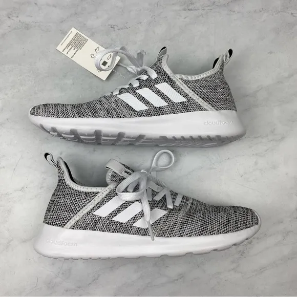Adidas CloudFoam Pure Comfort Sporty Running Tennis Shoes Sneakers Size 6 (NWT)