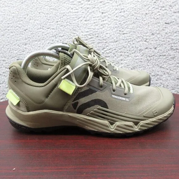 Adidas Five Ten Trailcross‎ Clip In Mountain Bike Shoes Sneakers Mens 8.5 Green