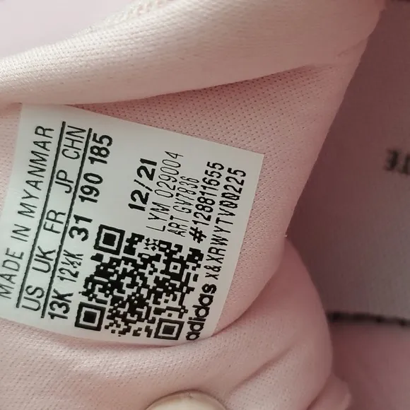 Adidas girl forta run ELK pink shoes