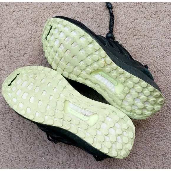 Adidas Ivy Park x UltraBoost Black Lime Green 5Y Women's 6.5