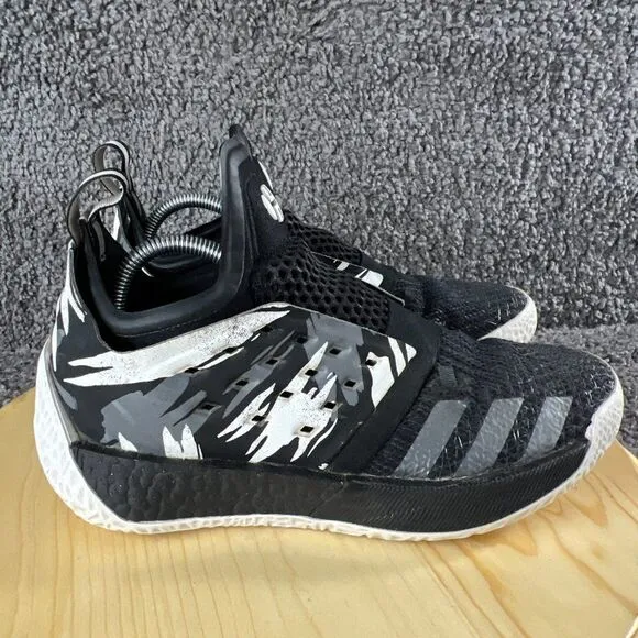 Adidas James Harden Vol 2 Traffic Jam Basketball Shoes Mens 7.5 Black Sneakers
