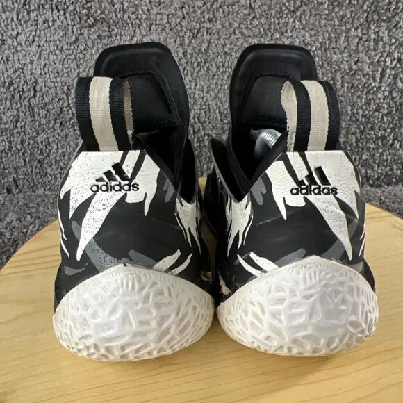 Adidas James Harden Vol 2 Traffic Jam Basketball Shoes Mens 7.5 Black Sneakers