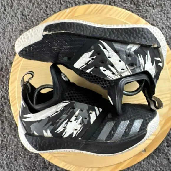 Adidas James Harden Vol 2 Traffic Jam Basketball Shoes Mens 7.5 Black Sneakers