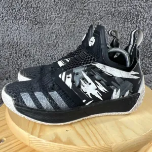 Adidas James Harden Vol 2 Traffic Jam Basketball Shoes Mens 7.5 Black Sneakers