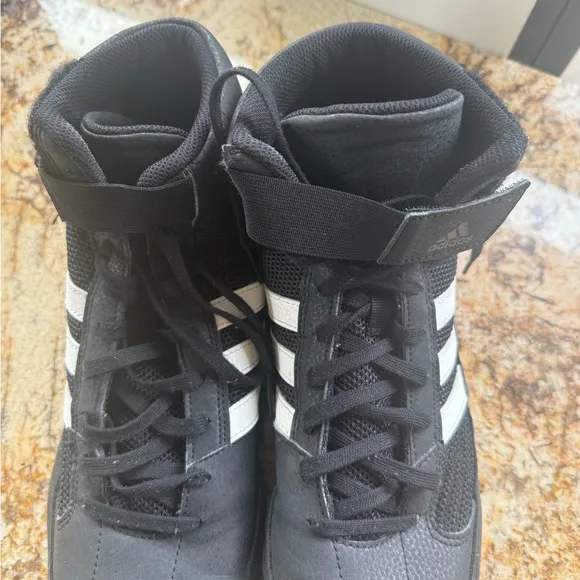 Adidas Men's Black Wrestling Shoes -HVC2