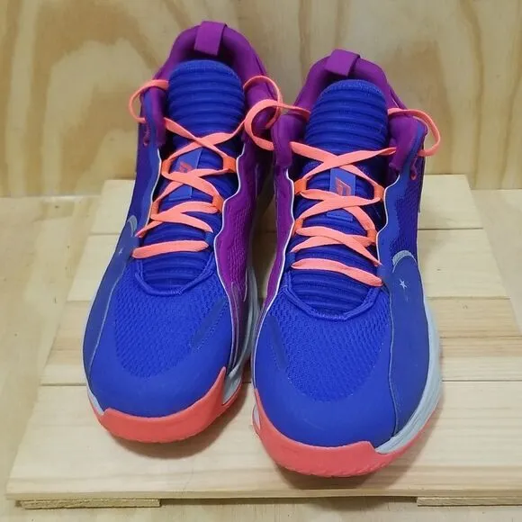 Adidas Mens Dame 7 EXTPLY Say Cheese  Blue/Pink Basketball Shoes Size 13