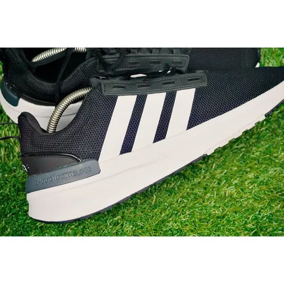 Adidas Racer TR21 'Black White' Sneakers - Men's Size 10