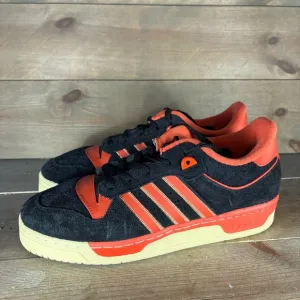 adidas Rivalry 86 Low mens size 9 shoes orange athletic comfort sneakers