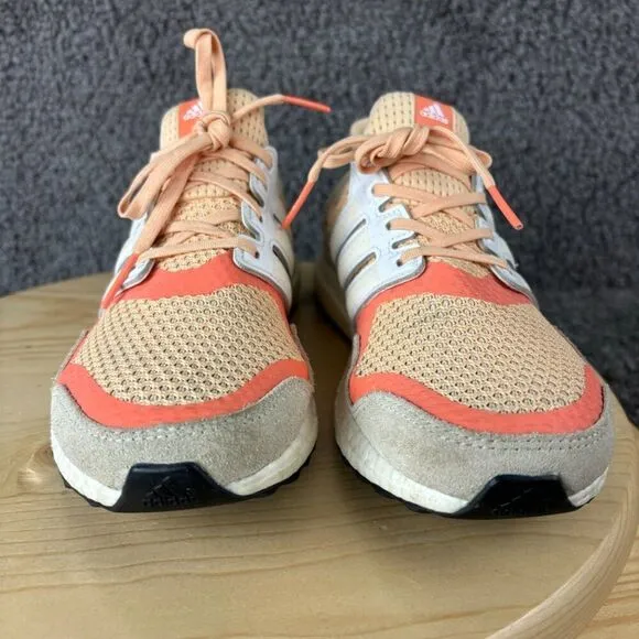 Adidas UltraBoost S&amp;L Running Shoe Womens 8.5 Glow Orange Coral Trainer Sneakers
