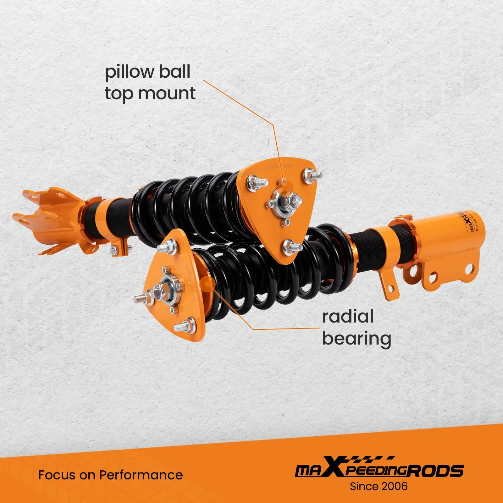 Adjustable Coilovers Suspension for MAZDA ATENZA SEDAN/WAGON 2012-2019 6 for Mazda6 SEDAN/WAGON GJ 14-20 Strut Front Rear