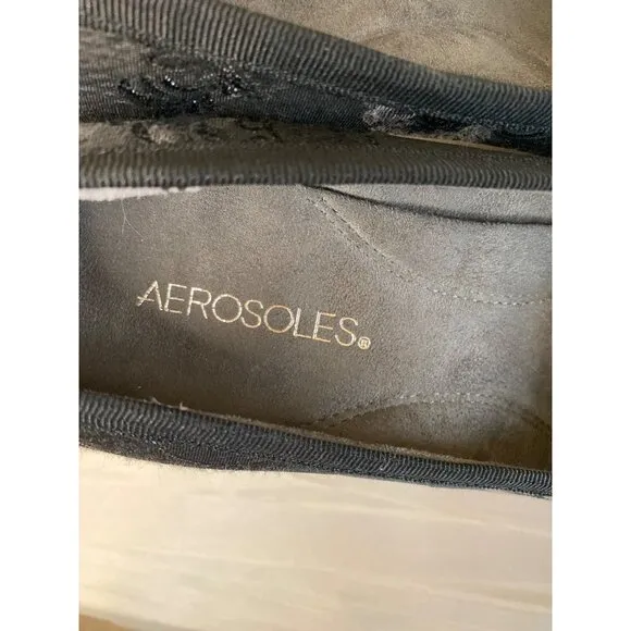 Aerosoles Women's Black Playhouse Evening Shoes Size 9.5 NWOT