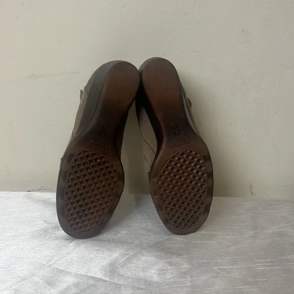 Aerosoles Women's WATERFALL Wedge Comfort Sneakers Brown 10M