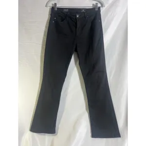 AG Adriano Goldschmied Jeans Women’s 27R Black Jodi High Rise Slim Flare Crop