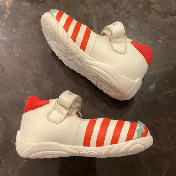 Agatha Ruiz De LA Prada Toddler Shoes 20/5-5.5US Mary Jane Boat Multicolor