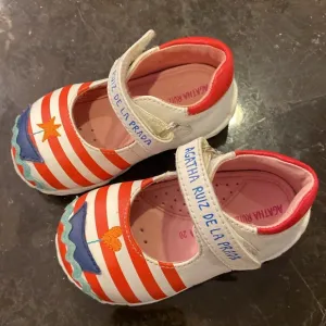 Agatha Ruiz De LA Prada Toddler Shoes 20/5-5.5US Mary Jane Boat Multicolor