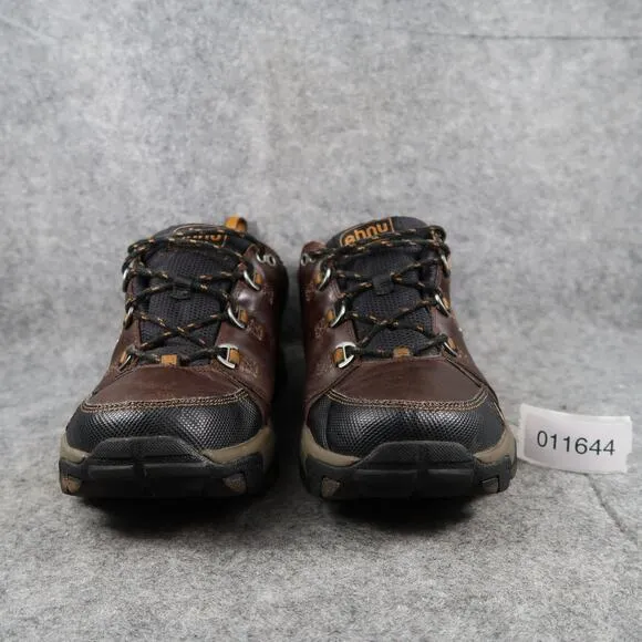 Ahnu Shoes Mens 8.5 Hiking Sportswear Coburn Low Waterproof Leather Trail Brown