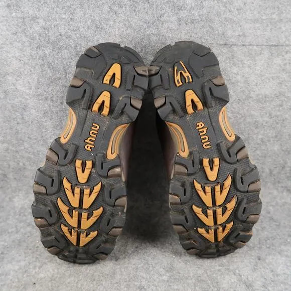 Ahnu Shoes Mens 8.5 Hiking Sportswear Coburn Low Waterproof Leather Trail Brown