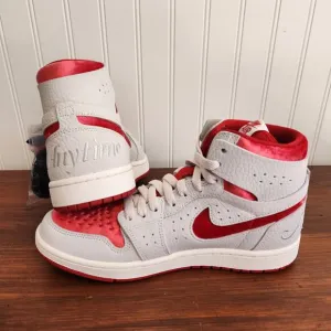 Air Jordan 1 Size 8 Zoom Comfort 2 High Valentine's Day New