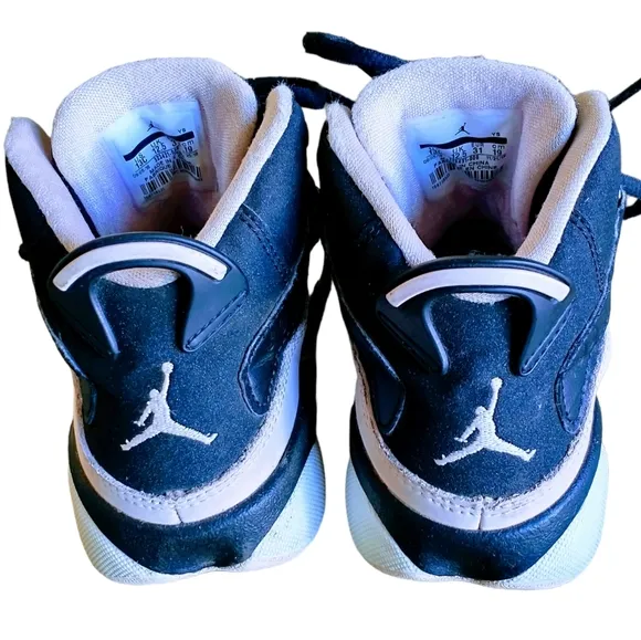 Air Jordan 6 Rings PS Pink and Black   Shoes