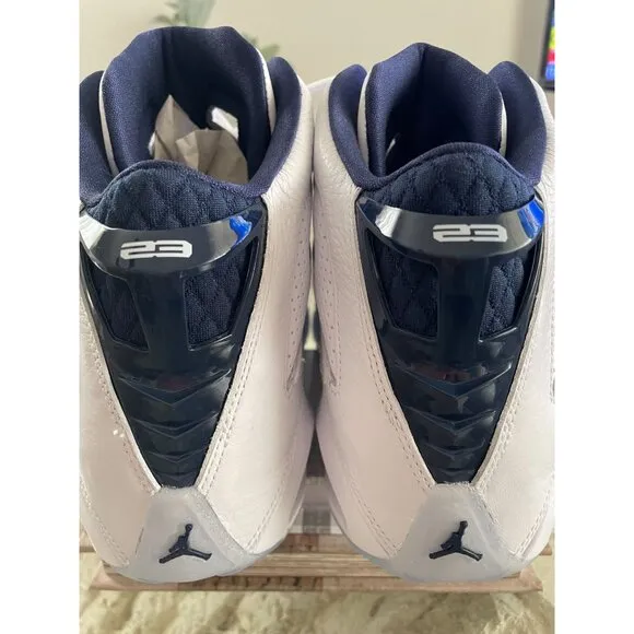 Air Jordan Bloyal Basketball Shoes White/Metallic Silver Mens Size 10