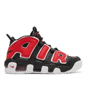Airmore Uptempo GS Black University Red Sneakers Shoes Size 4Y