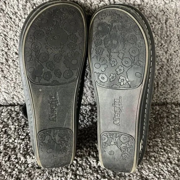 Alegria Paloma Mary Jane Womens 11.5 Nappa Leather Multicolor Clog Shoes