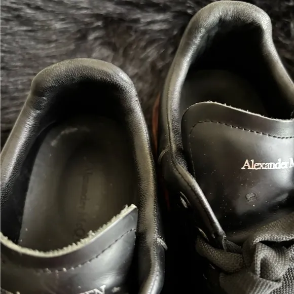 Alexander McQueen Black Men's Shoes, needs new shoelaces, Size 10