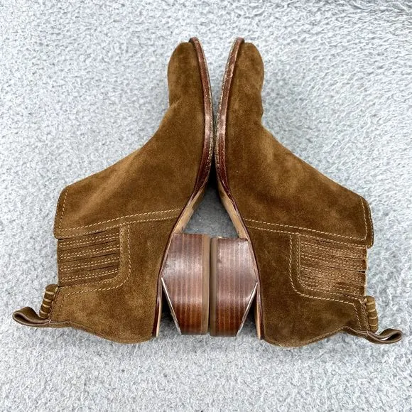 Alexander‎ Wang Shoes Adult EU 35/ US 5 Tan Leather Kori Rose Gold Ankle Boots