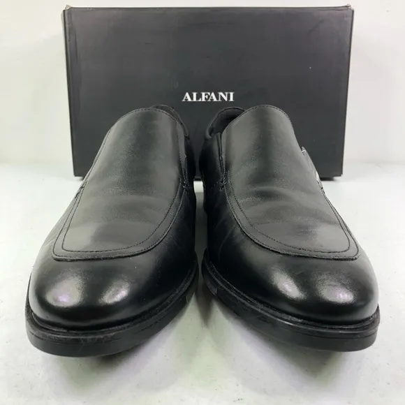 Alfani Wayde Black Slip On Loafer Shoes