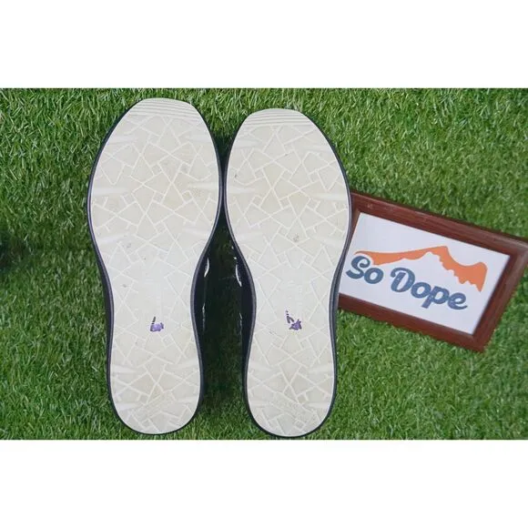 Algeria Traq Qarma Black/White Wild Child Shoes - Women's Size 8.5 (EU 39)