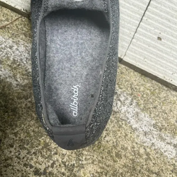 Allbirds Amputee Right Shoe Men’s Wool Loungers Slip On Casual Shoes Gray Size 9